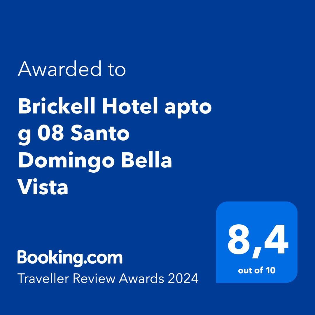 Brickell Hotel Apto G 08 Santo Domingo Bella Vista Kültér fotó
